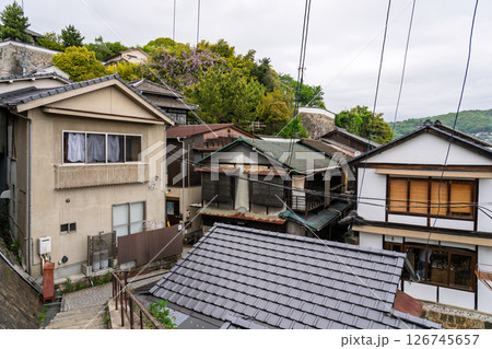 《広島県》尾道・坂の街の風景 126745657