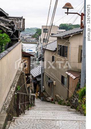 《広島県》尾道・坂の街の風景 126745675