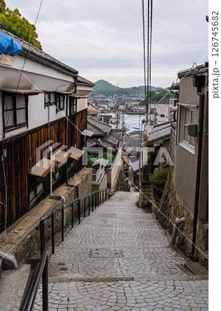 《広島県》尾道・坂の街の風景 126745682