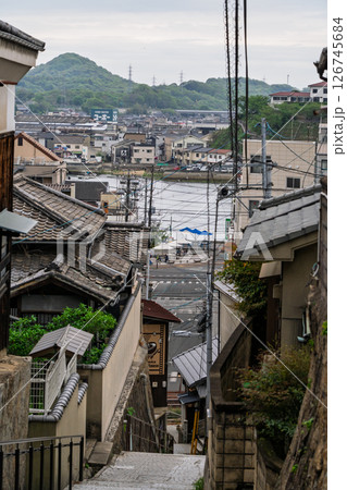《広島県》尾道・坂の街の風景 126745684