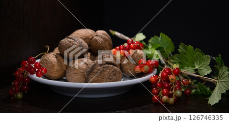 nuts and porichka still life 126746335
