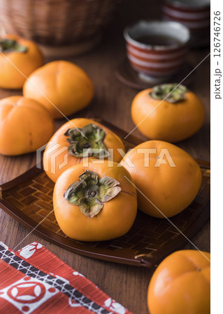 庄内柿 / ひらたねなし柿 126746726