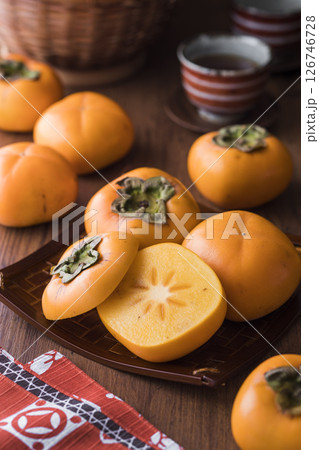 庄内柿 / ひらたねなし柿 庄内柿 / ひらたねなし柿 126746728