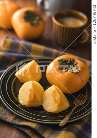 庄内柿 / ひらたねなし柿 126746742