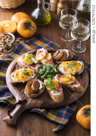 柿のタルティーヌ 柿のタルティーヌ 126747012