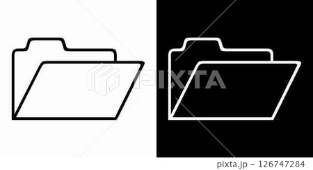 Organization and Folder Storage Icons. Digital Archive and File Management Symbols. Organization and Folder Storage Icons. Digital Archive and File Management Symbols. 126747284