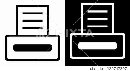 Document and Paperwork Icon Set. Contract, Agreement, and Letter Sheet Symbols 126747297