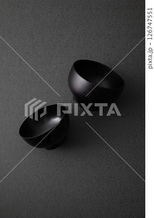 黒のお椀 126747551