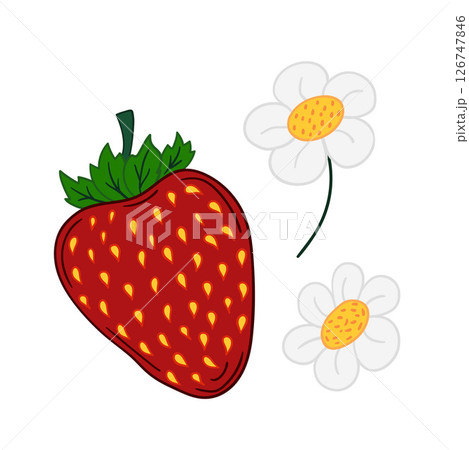 Illustration in hand draw style. Icon, sign, sticker, pin, logo 126747846
