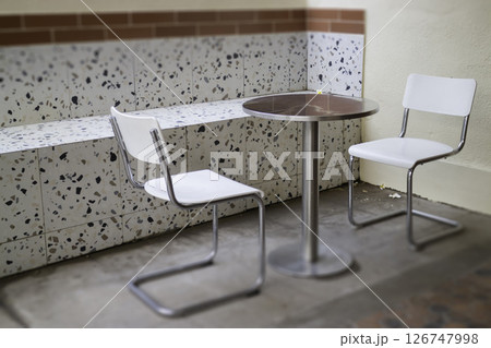 Coffee shop interior vintage style in Thailand Coffee shop interior vintage style in Thailand 126747998
