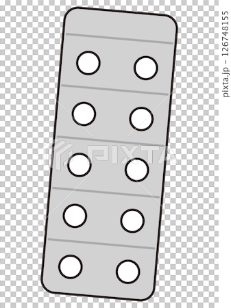 薬のシート 126748155