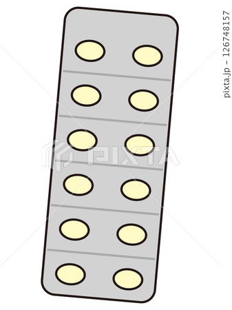 薬のシート 126748157