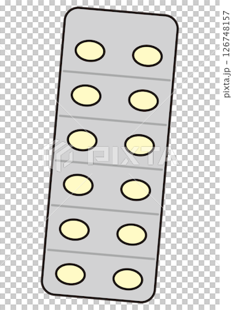 薬のシート 126748157