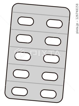 薬のシート 126748158