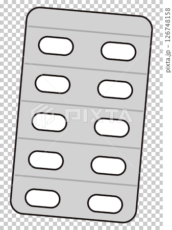 薬のシート 126748158