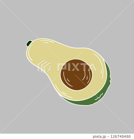 Illustration in hand draw style. Icon, sign, sticker, pin, logo 126748480