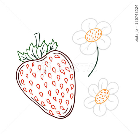 Illustration in hand draw style. Icon, sign, sticker, pin, logo Illustration in hand draw style. Icon, sign, sticker, pin, logo 126748524