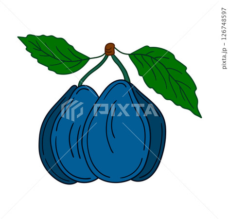 Illustration in hand draw style. Icon, sign, sticker, pin, logo 126748597