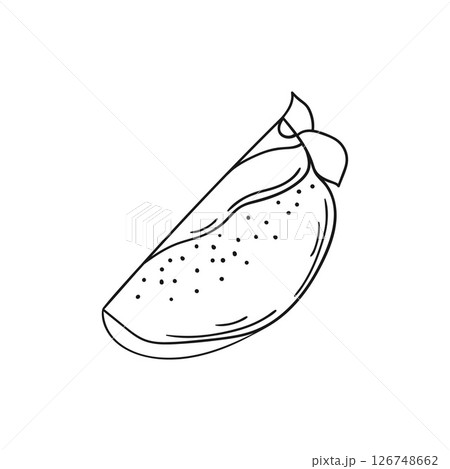 Illustration in hand draw style. Icon, sign, sticker, pin, logo 126748662