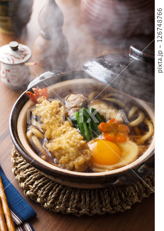 鍋焼きうどん 鍋焼きうどん 126748766