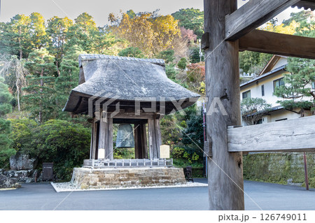 鎌倉　国宝建長興国禅寺梵鐘 126749011