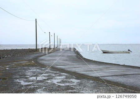 有明海の海中道路 126749050