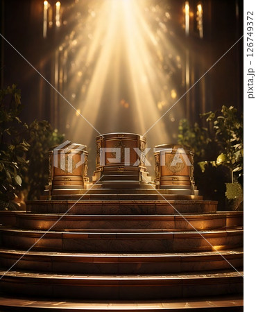 表彰台 表彰台 126749372