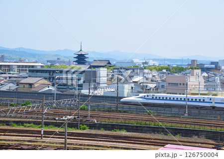 京都旅行 新幹線 東寺 京都旅行 新幹線 東寺 126750004