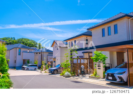 電柱のない閑静な住宅街 126750471