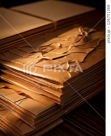 段ボール 段ボール 126751366