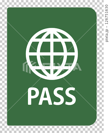綠色護照圖示說明 綠色護照圖示說明 126751630