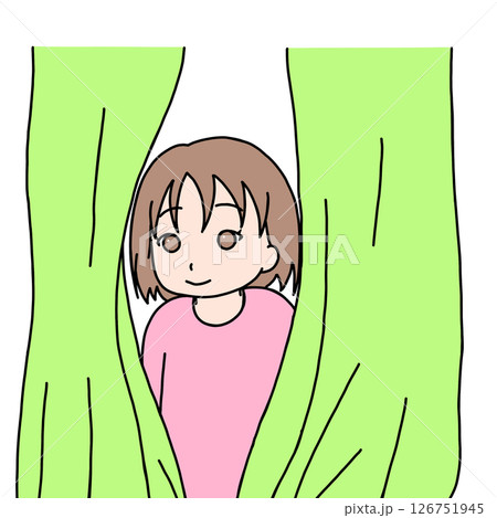 かくれんぼ かくれんぼ 126751945