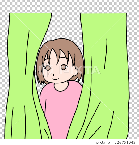 かくれんぼ かくれんぼ 126751945