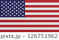 Flag of United States on abstract background 126751962