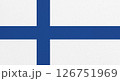 Flag of Finland on abstract background 126751969