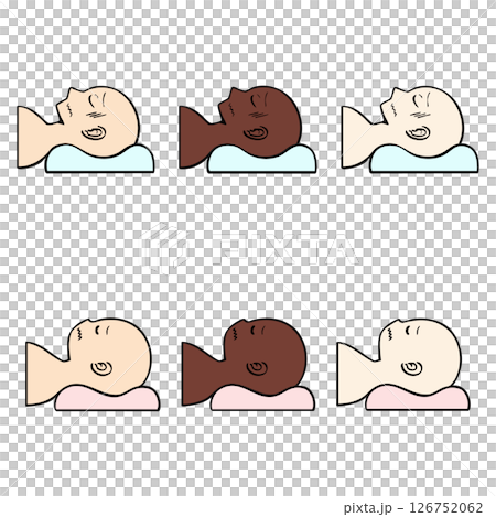 Handwritten_Lying_Up_People_Vector_Set_06 126752062