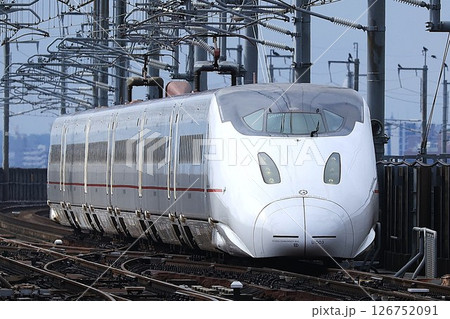 【JR九州】800系0番台「つばめ」（九州新幹線：新鳥栖駅） 126752091