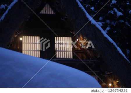 五箇山合掌造り 126754222