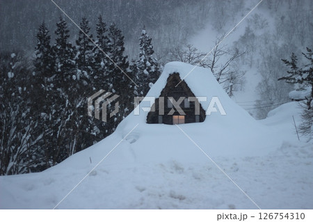 五箇山合掌造り 五箇山合掌造り 126754310