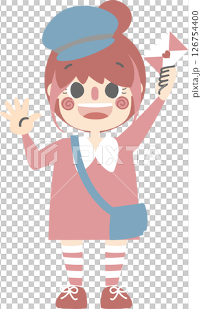 cute and lovely girl with love letter, happy valentines day, birthday, love concept, flat png illustration cartoon character costume design cute and lovely girl with love letter, happy valentines day, birthday, love concept, flat png illustration cartoon character costume design 126754400