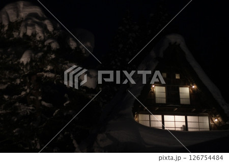 五箇山合掌造り 五箇山合掌造り 126754484