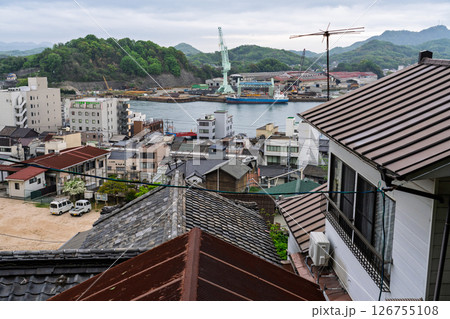 《広島県》尾道・坂の街の風景 126755108