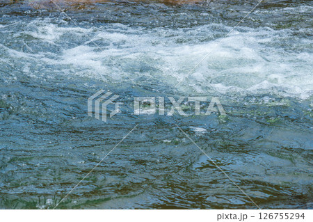 5月の水面 川の流れ44 5月の水面 川の流れ44 126755294