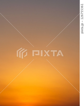 5月の夕空 美しいグラーデーションの空10 5月の夕空 美しいグラーデーションの空10 126755361