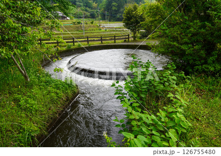 通潤用水・小笹円形分水 通潤用水・小笹円形分水 126755480