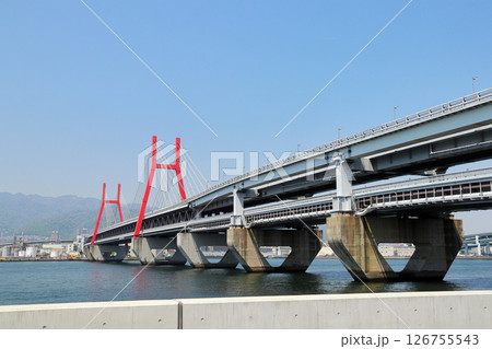神戸・六甲大橋 126755543