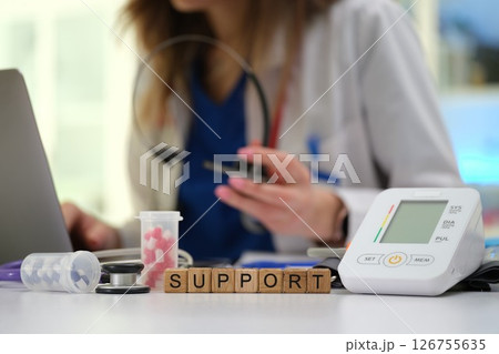 The Healthcare Support System is crucial and essential in a Medical Environment for patients The Healthcare Support System is crucial and essential in a Medical Environment for patients 126755635