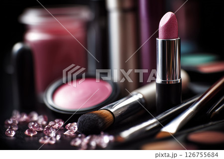 High-Definition Business Display of Beauty Materials for Professional and Commercial Use 126755684