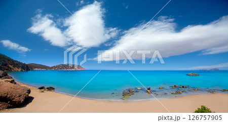 Ibiza Aigues Blanques Aguas Blancas Beach at Santa Eulalia 126757905