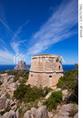 Ibiza Es Vedra view from Torre des Savinar Tower 126757981